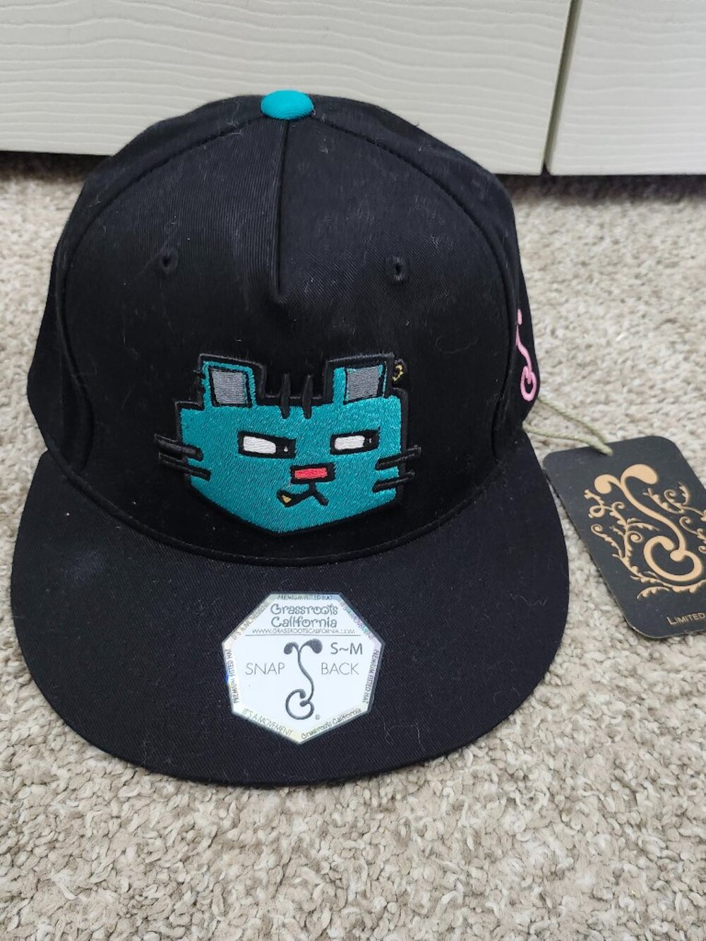 NWT Grassroots California Baseball hat